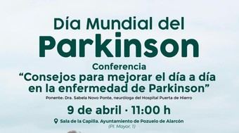 Pozuelo celebra jornada informativa sobre el Parkinson el 9 de abril