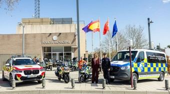 Pozuelo de Alarcón incorpora ocho vehículos para mejorar la seguridad municipal