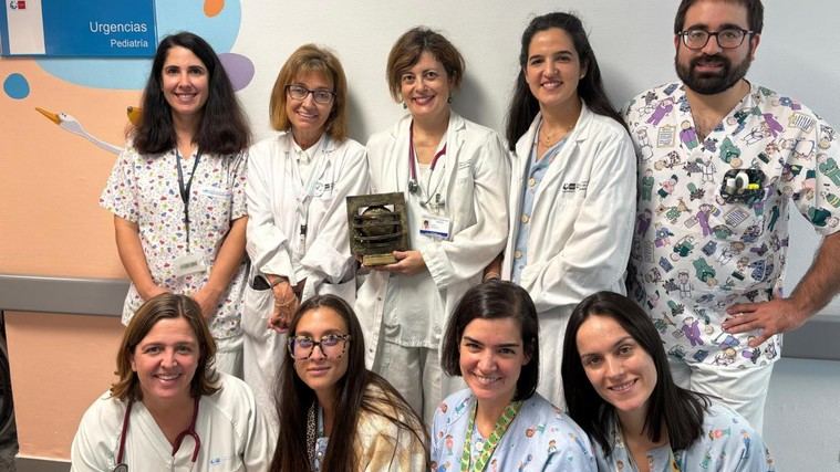 Premian a Pediatría del Hospital Puerta de Hierro por innovación en calidad de datos
