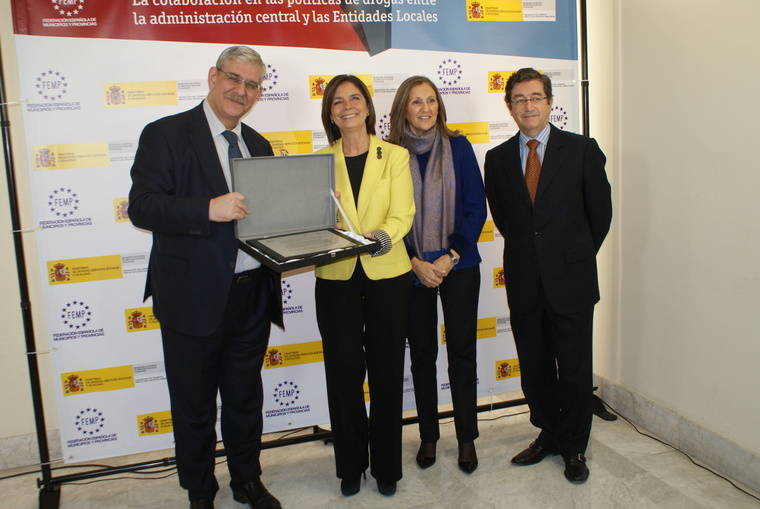 Pozuelo recibe el Premio Nacional “Buenas Prácticas en Drogodependencias”