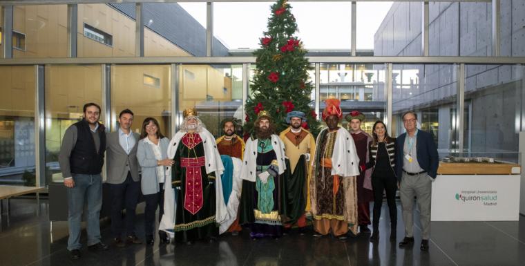 Melchor, Gaspar y Baltasar llegan a Pozuelo de Alarcón para atender los últimos deseos de los más pequeños