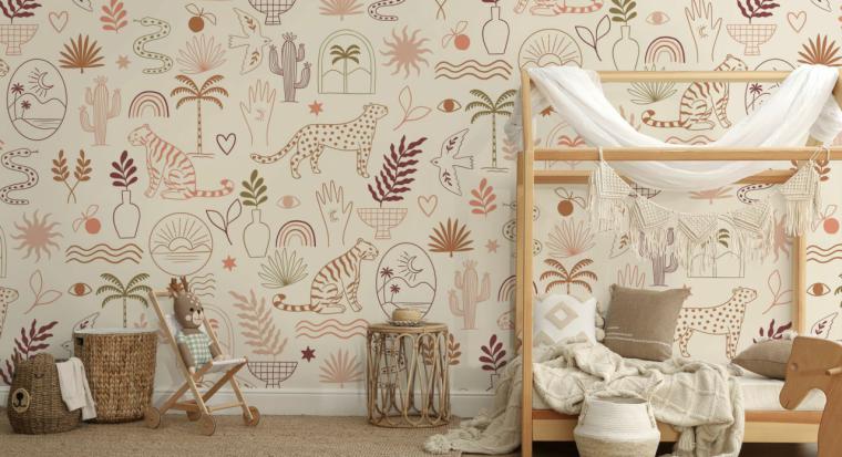 Descubre las últimas tendencias en papel pintado: Transforme su espacio con estilo
