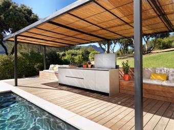 5 mandamientos para una cocina de exterior de revista