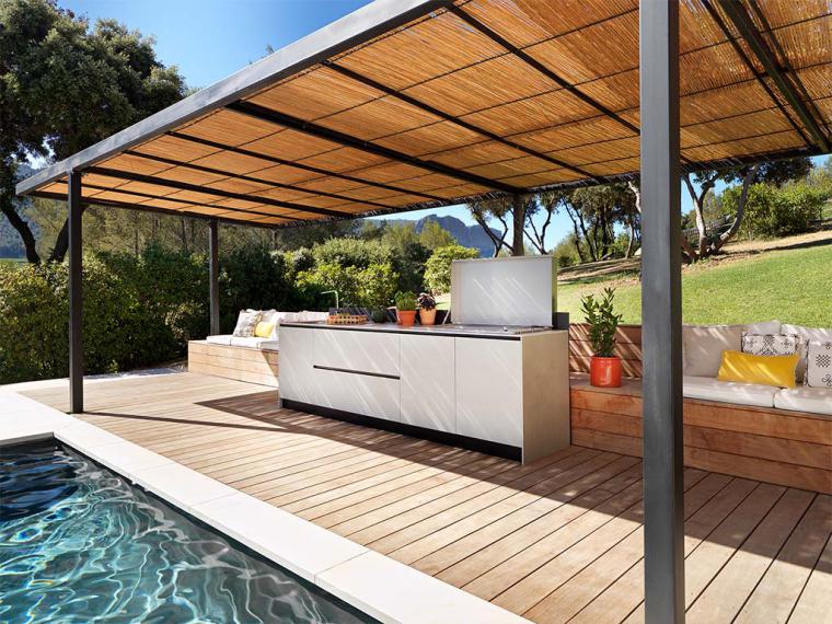 5 mandamientos para una cocina de exterior de revista