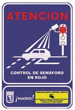 Nuevo punto de control de semáforo en rojo en Aravaca