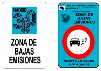 El 1 de enero comienza el periodo de aviso en Madrid ZBE para todo el término municipal