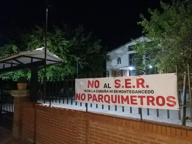 Vecinos de La Cabaña/ Montegancedo reclaman al Ayuntamiento la eliminación de la zona SER