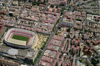 La relación entre el Sevilla FC y el barrio de Nervión