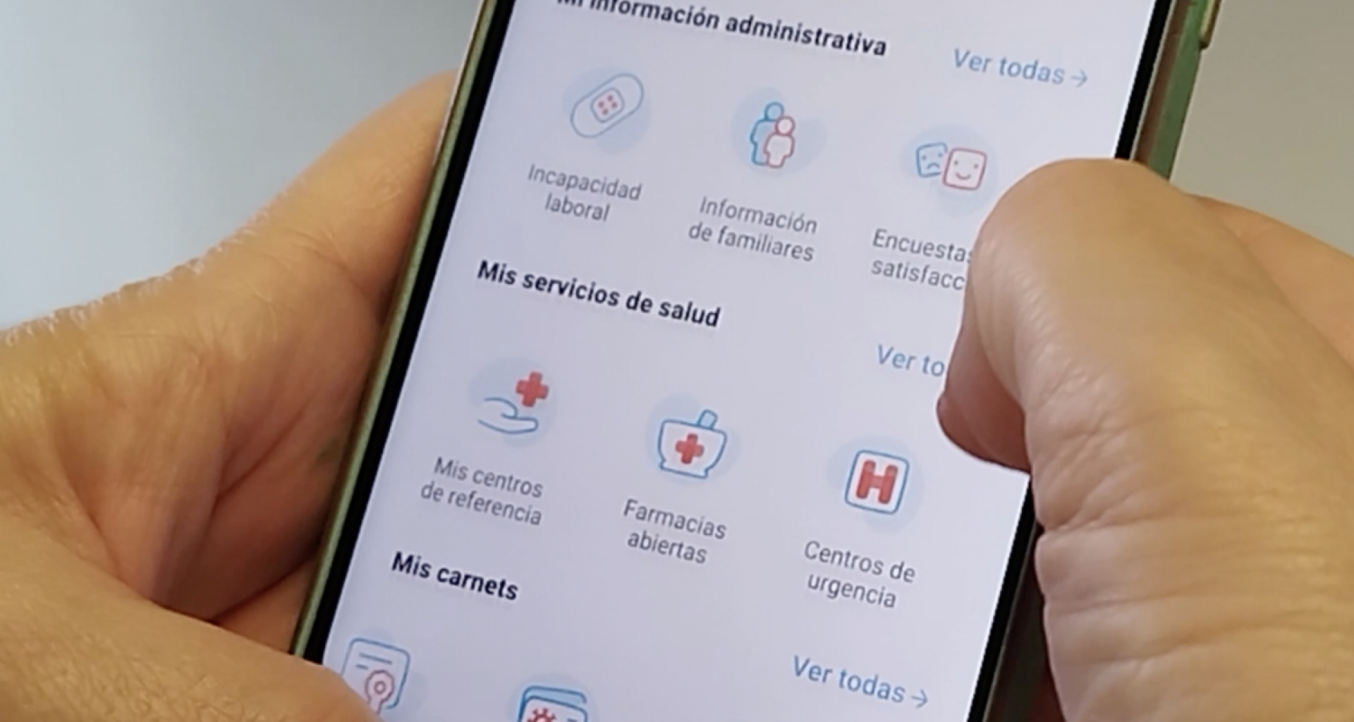 La Comunidad de Madrid incorpora nuevas funcionalidades a la Tarjeta Sanitaria Virtual para aumentar el acceso a la información clínica