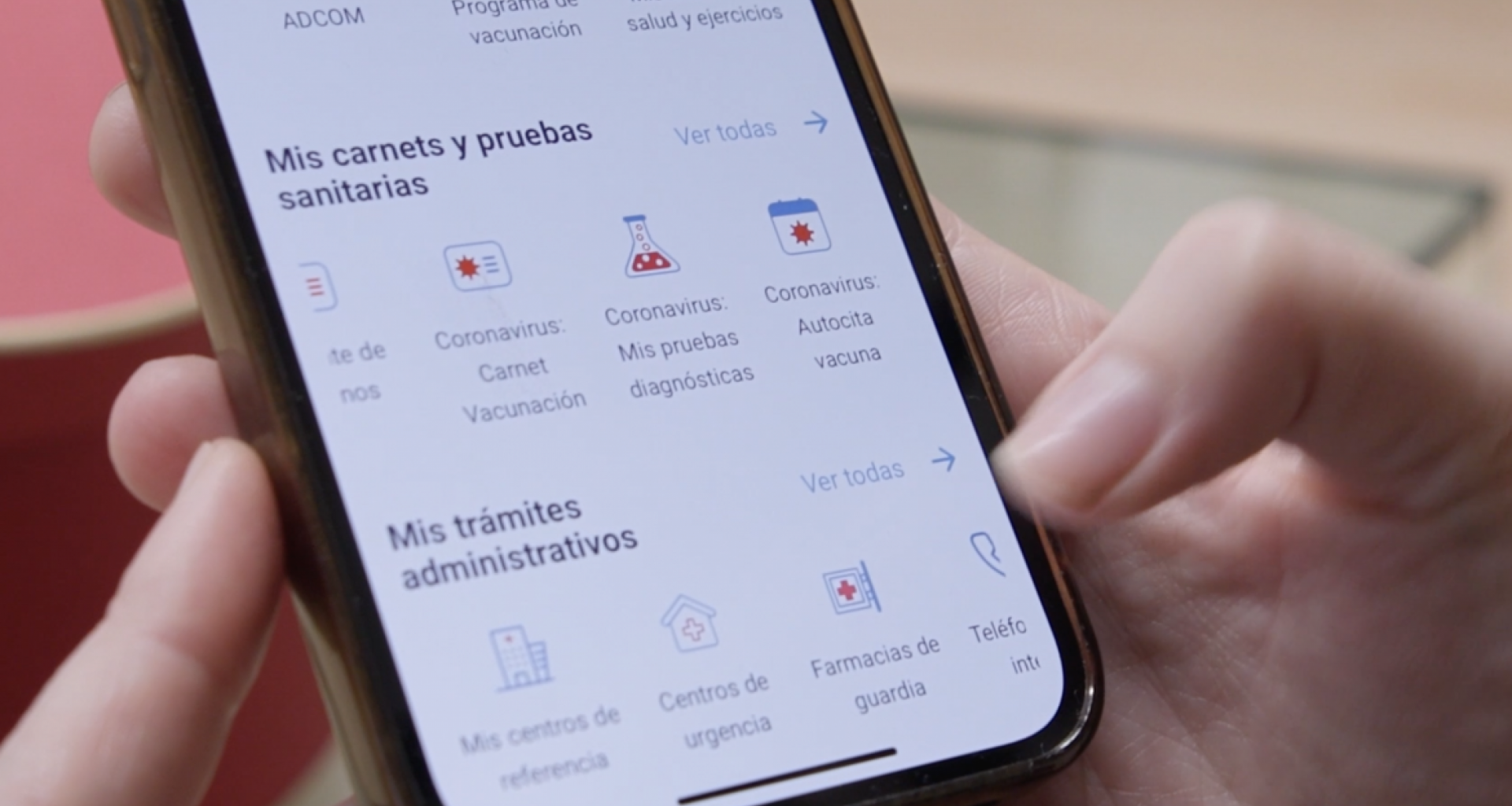 Ya se pueden tramitar las citas de pacientes asociados a la cuenta desde la app Tarjeta Sanitaria Virtual
