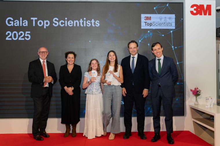 Dos estudiantes del Colegio Legamar de Madrid ganan el concurso TOP SCIENTISTS con su proyecto “Bidon Bot”