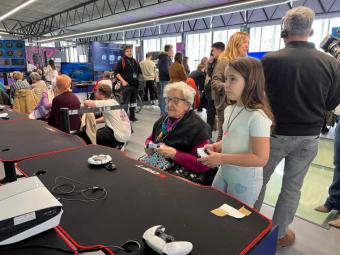 Madrid in Game celebra las ‘Jornadas Intergeneracionales Gaming’: el videojuego como terapia y puente entre mayores y niños