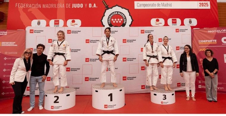Valeria Vega conquista bronce en judo universitario en España
