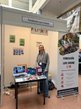La Fundación y el Hogar Don Orione presentan sus programas de voluntariado en la feria universitaria Volunfair 2025
