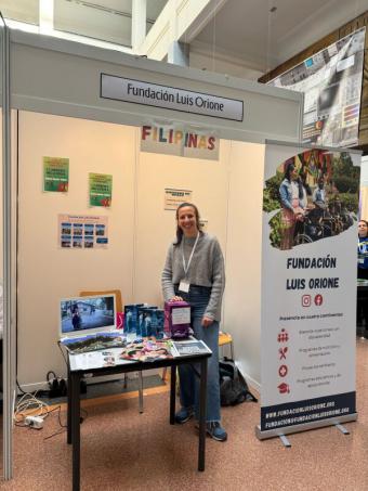La Fundación y el Hogar Don Orione presentan sus programas de voluntariado en la feria universitaria Volunfair 2025