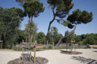 El Ayuntamiento de Madrid transforma el entorno de la Colonia de Santa María de Aravaca con una regeneración ecológica y urbanización sostenible