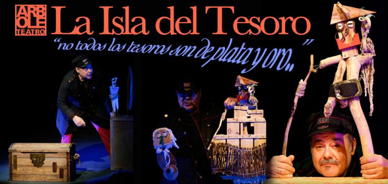 La isla del tesoro. Títeres